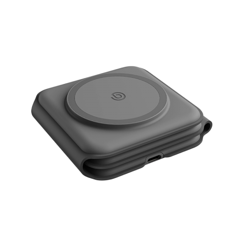 BAZIC GOMAG TRIO PLUS, 3IN1 ELEVATED FOLDABLE MAGNETIC WIRELESS CHARGER 15W IPHONE/WATCH/AIRPODS - GREY