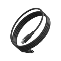 ENERGEA HELIX C-C MAGNETIC CABLE 480MBPS, 100W 1.5M - BLACK