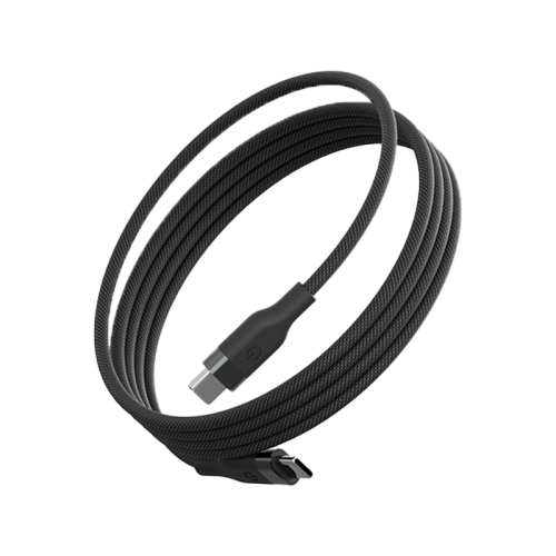 ENERGEA HELIX C-C MAGNETIC CABLE 480MBPS, 100W 1.5M - BLACK