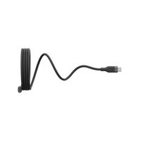 ENERGEA HELIX C-C MAGNETIC CABLE 480MBPS, 100W 1.5M - BLACK