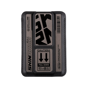SKINARMA MAG-CHARGE CARD HOLDER WITH GRIP STAND KADO KIRA KOBAI GunMetal