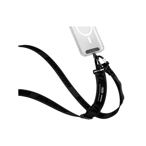 SKINARMA SCOUT XE LANYARD (2.54 CM WIDTH)	 BLACK