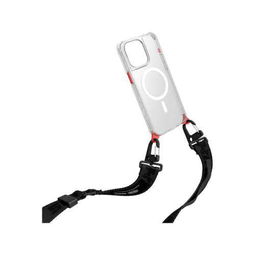 SKINARMA SCOUT XE LANYARD (2.54 CM WIDTH)	 BLACK