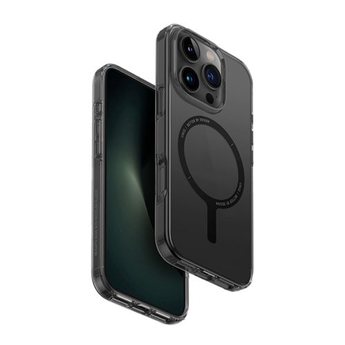 UNIQ HYBRID IPHONE 16 PRO (2024) 6.9 MAGCLICK CHARGING CLARIO (ECO) - SMOKE (SMOKE)