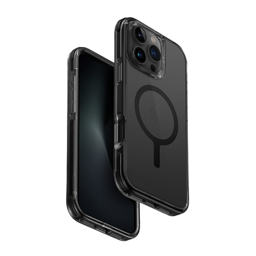 UNIQ HYBRID IPHONE 16 PRO (2024) 6.3 MAGCLICK CHARGING COMBAT - CARBON (BLACK)