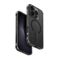 UNIQ HYBRID IPHONE 16 PRO (2024) 6.3 MAGCLICK CHARGING ELEVA WITH VERTICAL STAND - CARBON (BLACK)