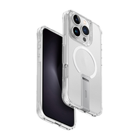 UNIQ HYBRID IPHONE 16 PRO (2024) 6.3 MAGCLICK CHARGING ELEVA WITH VERTICAL STAND - LUCENT (CLEAR)