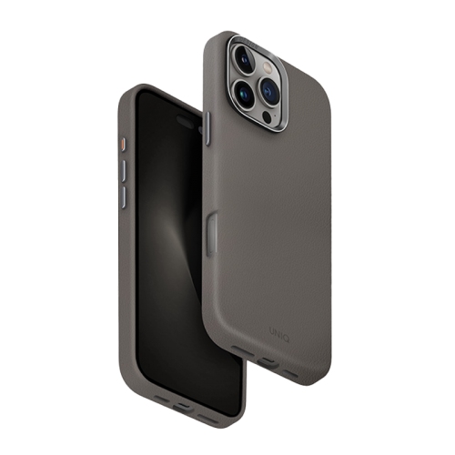 UNIQ HYBRID IPHONE 16 PRO (2024) 6.9 MAGCLICK MAGCLICK CHARGING LYDEN - FLINT GREY (GREY)