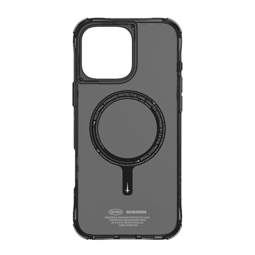 SKINARMA IPHONE PRO 6.3" (2024) SAIDO MAG-CHARGE	 Black