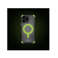 SKINARMA IPHONE PRO 6.3" (2024) 
SAIDO MAG-CHARGE
(NITEGLOW EDITION) EOL Lime Green