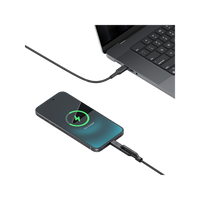 ENERGEA FLOW DUO 2-IN-1  C TO C + LIGHTNING CABLE, 480MBPS, 240W, 1.5M -BLACK