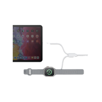 BAZIC GOCHARGE DEUCE CABLE, USB-C TO C WITH WATCH CHARGER 1.8M- WHITE EOL