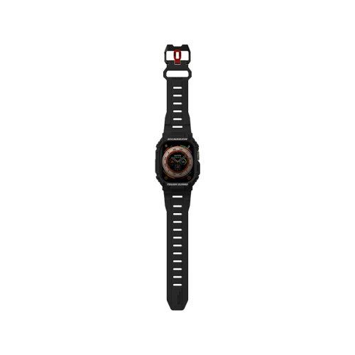 SKINARMA 2-IN-1 APPLE WATCH ULTRA STRAP + CASE MECHA 49 MM Black