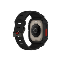 SKINARMA 2-IN-1 APPLE WATCH ULTRA STRAP + CASE MECHA 49 MM Black