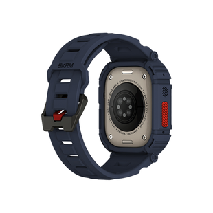 SKINARMA 2-IN-1 APPLE WATCH ULTRA STRAP + CASE MECHA 49 MM Blue
