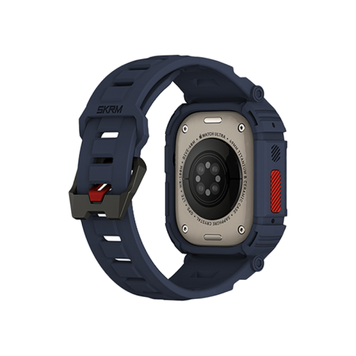 SKINARMA 2-IN-1 APPLE WATCH ULTRA STRAP + CASE MECHA 49 MM Blue