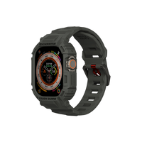 SKINARMA 2-IN-1 APPLE WATCH ULTRA STRAP + CASE MECHA 49 MM Green