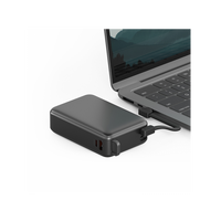 ENERGEA COMPAC ULTRA 67, 20000MAH POWERBANK WITH BUILT IN USB-C CABLE PD67W - GUN