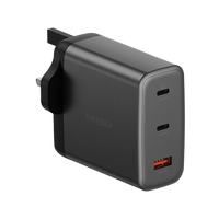 ENERGEA AMPCHARGE GAN100, 3C PD/PPS/SCP/QC3.0/AFC/FCP/ WALL CHARGER,100W (UK) - GUNMETAL
