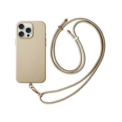 UNIQ COEHL IPHONE 16 PRO (2024) 6.3 MAGNETIC CHARGING MUSE - CREAM (CREAM)