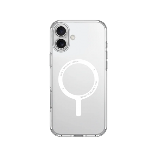 UNIQ HYBRID IPHONE 16 (2024) 6.7 MAGCLICK CHARGING CLARIO (ECO) - LUCENT (CLEAR)