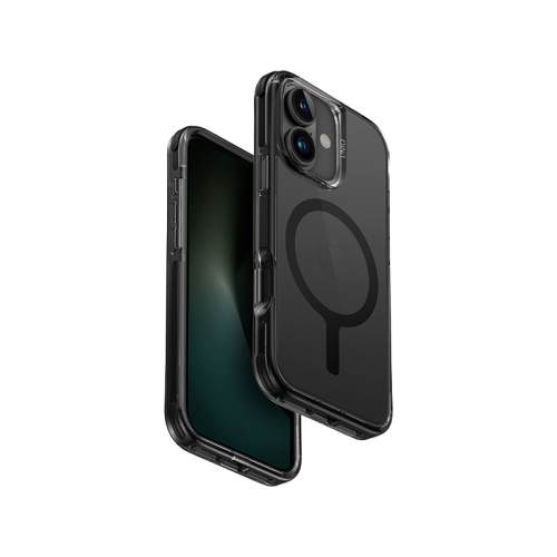UNIQ HYBRID IPHONE 16 (2024) 6.1 MAGCLICK CHARGING COMBAT - CARBON (BLACK)