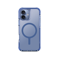 UNIQ HYBRID IPHONE 16 (2024) 6.1 MAGCLICK CHARGING COMBAT - PEARL BLUE (PEARL BLUE)