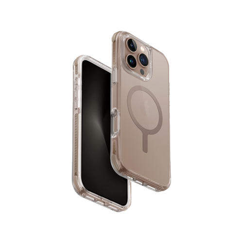 UNIQ HYBRID IPHONE 16 PRO (2024) 6.3 MAGCLICK CHARGING COMBAT - TAUPE GOLD (TAUPE GOLD)