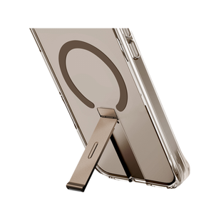 UNIQ HYBRID IPHONE 16 PRO (2024) 6.9 MAGCLICK CHARGING ELEVA WITH VERTICAL STAND - TAUPE GOLD (TAUPE GOLD)