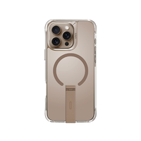UNIQ HYBRID IPHONE 16 PRO (2024) 6.3 MAGCLICK CHARGING ELEVA WITH VERTICAL STAND - TAUPE GOLD (TAUPE GOLD)