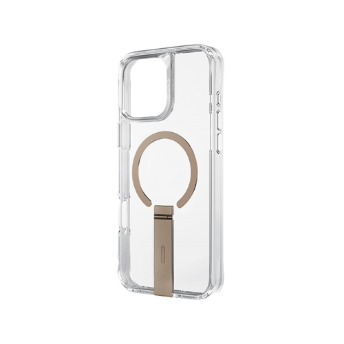 UNIQ HYBRID IPHONE 16 PRO (2024) 6.3 MAGCLICK CHARGING ELEVA WITH VERTICAL STAND - TAUPE GOLD (TAUPE GOLD)