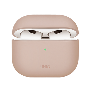 UNIQ LINO HYBRID LIQUID SILICON AIRPODS 4TH GEN (2024) CASE - BLUSH (PINK)