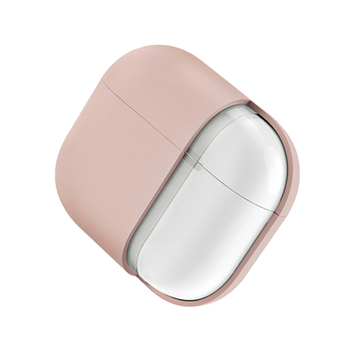 UNIQ LINO HYBRID LIQUID SILICON AIRPODS 4TH GEN (2024) CASE - BLUSH (PINK)