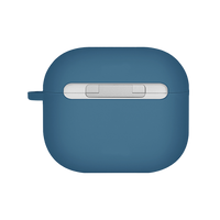 UNIQ NEXO ACTIVE HYBRID SILICONE AIRPODS 4TH GEN (2024) CASE WITH SPORTS EAR HOOKS - PACIFIC BLUE (PACIFIC BLUE)