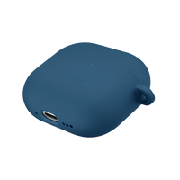 UNIQ NEXO ACTIVE HYBRID SILICONE AIRPODS 4TH GEN (2024) CASE WITH SPORTS EAR HOOKS - PACIFIC BLUE (PACIFIC BLUE)