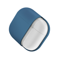 UNIQ NEXO ACTIVE HYBRID SILICONE AIRPODS 4TH GEN (2024) CASE WITH SPORTS EAR HOOKS - PACIFIC BLUE (PACIFIC BLUE)