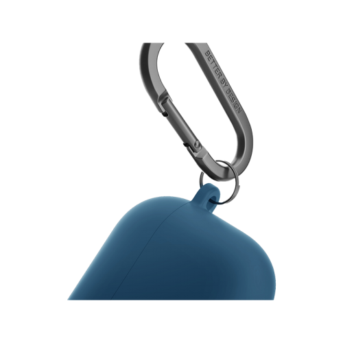 UNIQ NEXO ACTIVE HYBRID SILICONE AIRPODS 4TH GEN (2024) CASE WITH SPORTS EAR HOOKS - PACIFIC BLUE (PACIFIC BLUE)