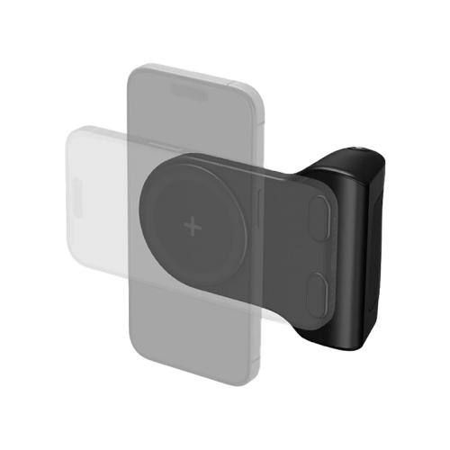 ENERGEA MAGEAR MAGCAM GRIP, BLUETOOTH MOBILE CAMERA GRIP WITH POWERBANK, 5000MAH - BLACK EOL