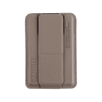 SKINARMA MAG-CHARGE CARD HOLDER WITH GRIP STAND KADO CHAMPAGNE Champagne