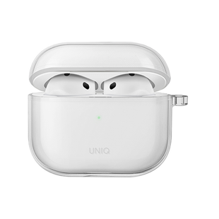 UNIQ GLASE AIRPODS PRO 4TH GEN (2024) HANG CASE - GLOSSY CLEAR (CLEAR)
