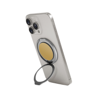 UNIQ GRIPFIT CLASSIC 360 MAGNETIC MOUNT & KICKSTAND - CANARY YELLOW (CANARY YELLOW)