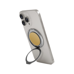 UNIQ GRIPFIT CLASSIC 360 MAGNETIC MOUNT & KICKSTAND - CANARY YELLOW (CANARY YELLOW)