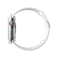 UNIQ GARDE HYBRID WATCH CASE WITH SCREEN PROTECTION 46MM -  CLEAR (CLEAR)