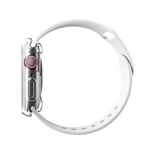 UNIQ GARDE HYBRID WATCH CASE WITH SCREEN PROTECTION 46MM -  CLEAR (CLEAR)