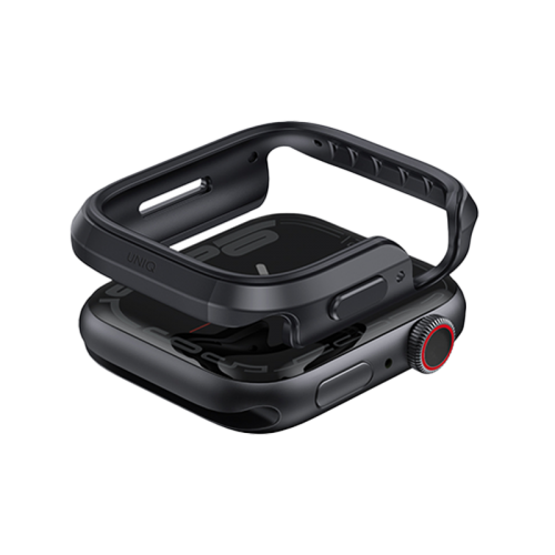 UNIQ VALENCIA APPLE WATCH CASE 42MM - MIDNIGHT BLACK (MIDNIGHT BLACK)