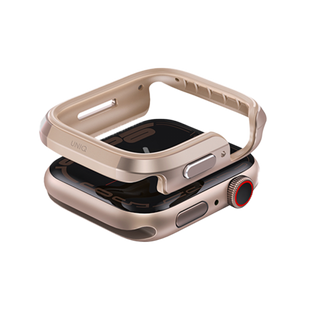 UNIQ VALENCIA APPLE WATCH CASE 46MM - GOLD (GOLD)