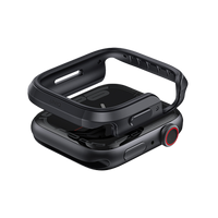 UNIQ VALENCIA APPLE WATCH CASE 46MM - MIDNIGHT BLACK (MIDNIGHT BLACK)