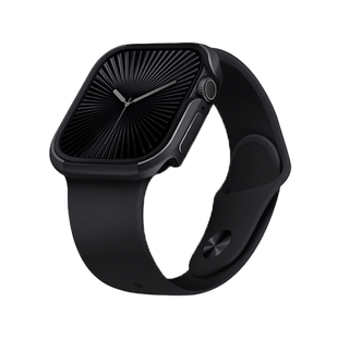 UNIQ VALENCIA APPLE WATCH CASE 46MM - MIDNIGHT BLACK (MIDNIGHT BLACK)