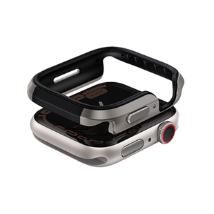 UNIQ VALENCIA APPLE WATCH CASE 46MM - TITANIUM SILVER (TITANIUM SILVER)