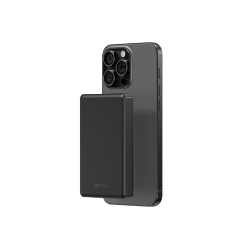 ENERGEA ALUPAC 10K,  10000MAH ULTRA LIGHT ALUMINIUM MAGSAFE COMPATIBLE POWER BANK - GUN